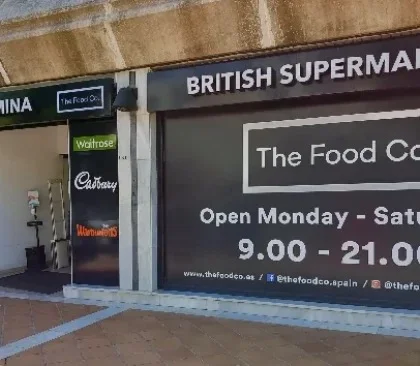 The Food Co storefront in Centro Comercial Guadalmina